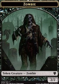 Zombie (005) // Gold (010) Double-sided Token